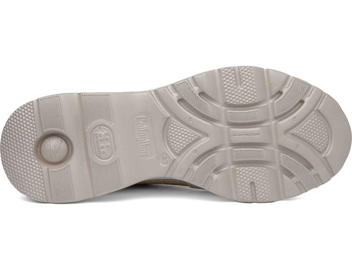 Callaghan 18820 Sole Spor Ayakkabı Kadın Beyaz Bej Rengi Altın | BYQ4916MZ