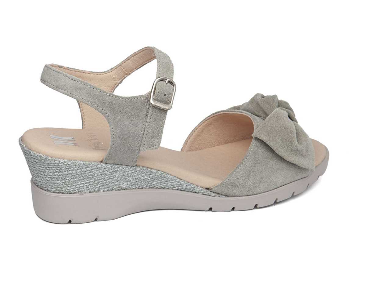 Callaghan 29115 Esperanza Dolgu Topuk Sandalet Kadın Yeşil | OHZ4568KU