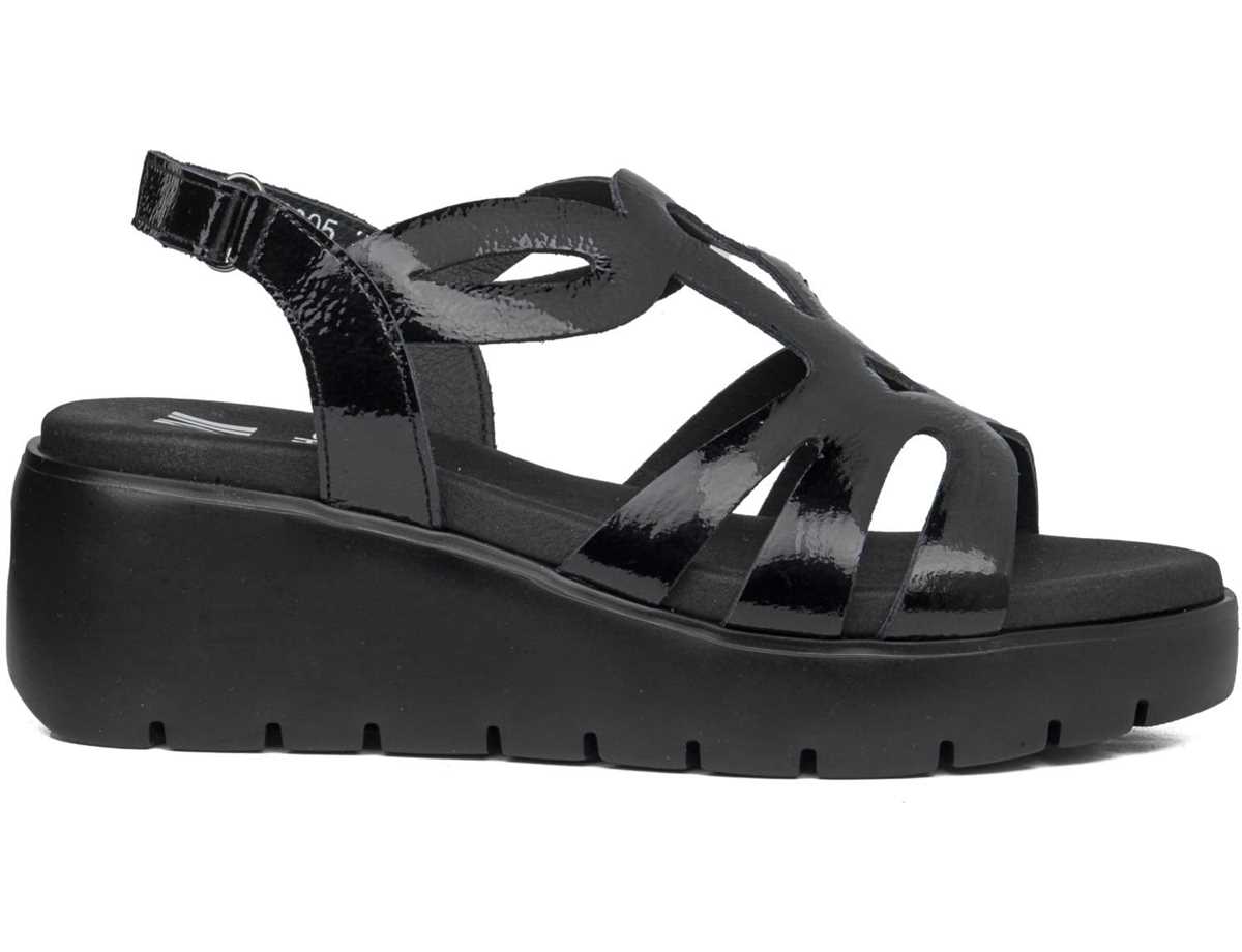 Callaghan 32005 Bera Platform Sandalet Kadın Siyah | XWW719FL