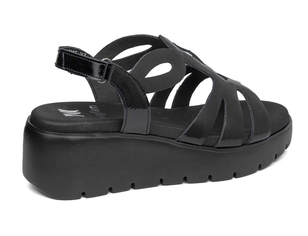 Callaghan 32005 Bera Platform Sandalet Kadın Siyah | XWW719FL