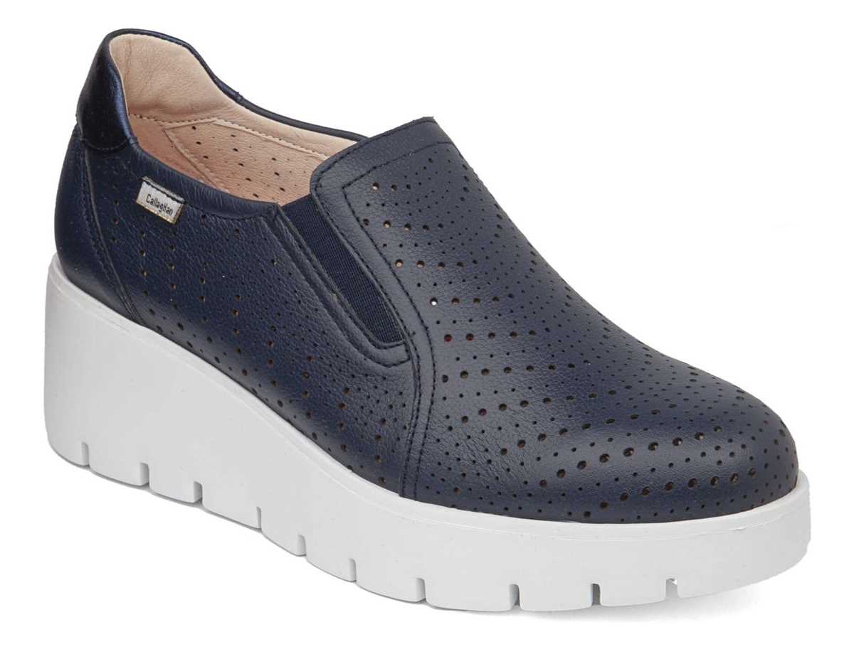 Callaghan 32103 Amal Platform Spor Ayakkabı Kadın Mavi | QUX239SU