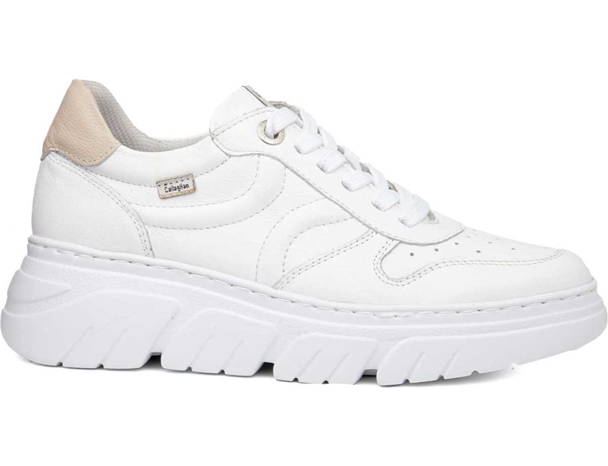 Callaghan 51806 Baccara Platform Spor Ayakkabı Kadın Beyaz Pembe | EGS5983WU