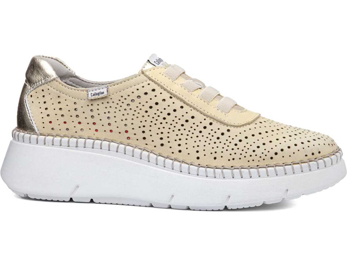 Callaghan 53600 Circular Sra. Platform Spor Ayakkabı Kadın Sarı Bej Rengi | EDO5813GX