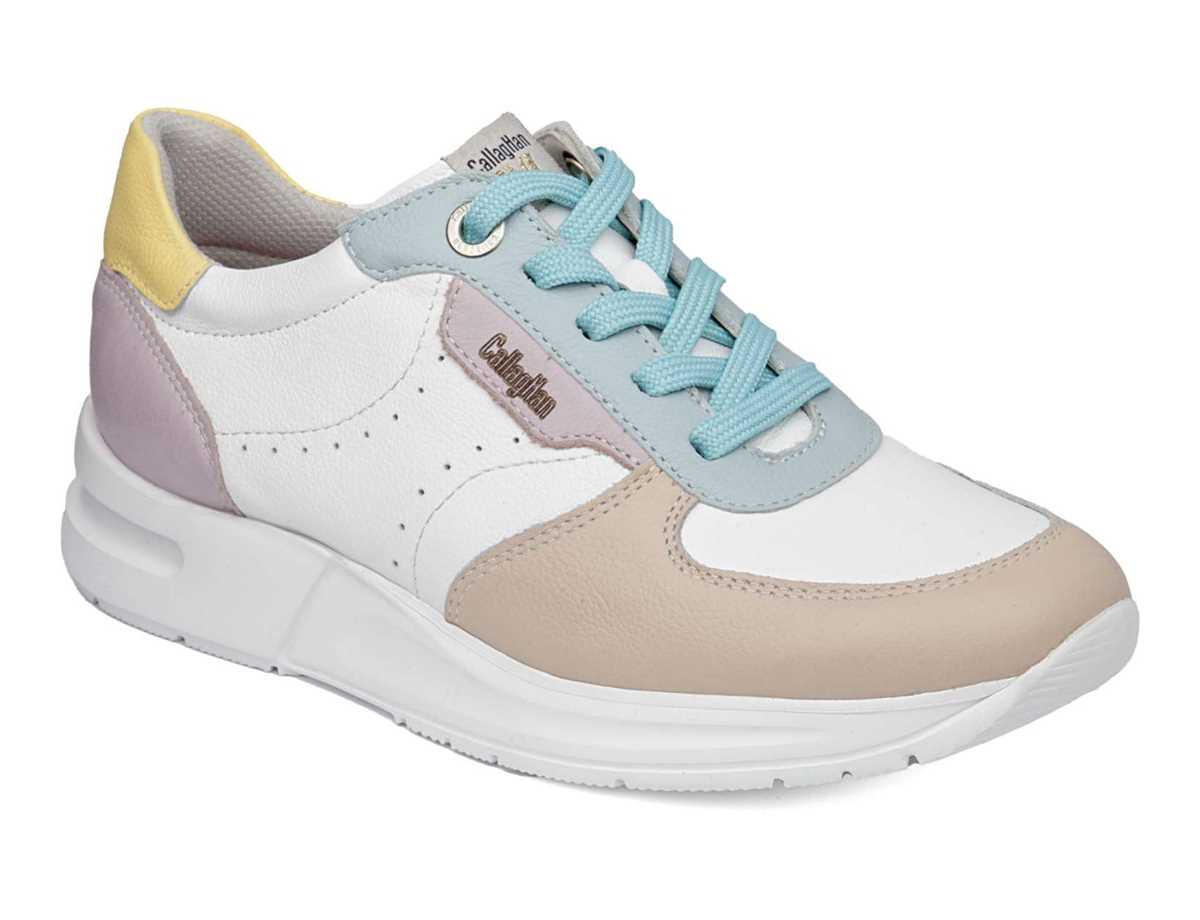 Callaghan 92120 Dorcas S.I.L Spor Ayakkabı Kadın Pembe Beyaz Mavi | UHH4062RH